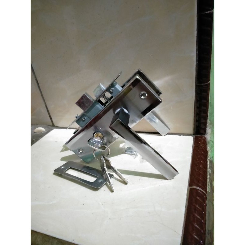 handle pintu kamar minimalis kunci pintu kecil komplit