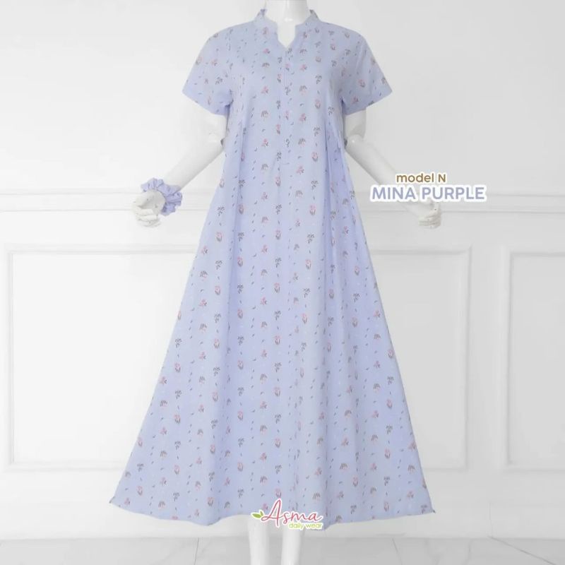 Daster Mina Purple By Asma daily wear
