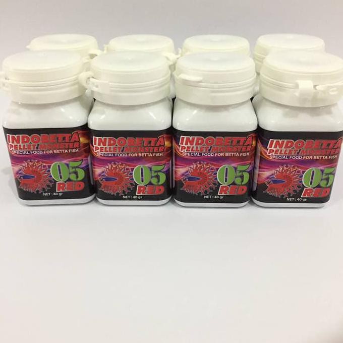 TERMURAH / Pellet monster RED 05/pakan ikan cupang giant/pakan indukan