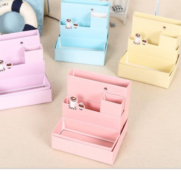 ✧utb»*NIEA*ღ HPR381 - Rak Kosmetik Mini Rakit Tempat Alat Tulis Bahan Kertas Lipat ღ *nz*