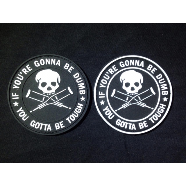 PVC RUBBER PATCH JACKASS