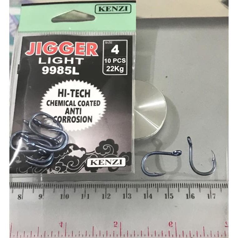 Kail Anti Karat / Korosi Kenzi Jigger Light 9985L Size 4
