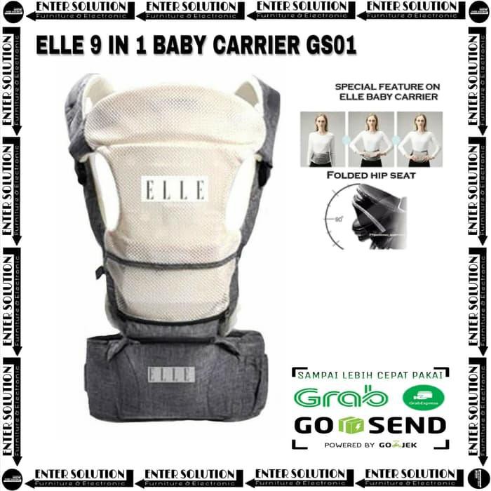 elle 9 in 1 baby carrier