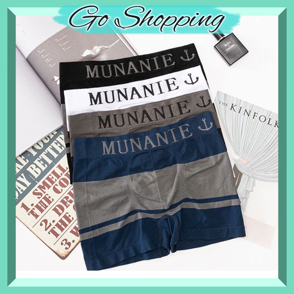 GO! BX353 BOXER UNDERWEAR MUNAFIE MUNAFI MEN SEMPAK PRIA CELANA DALAM CD COD