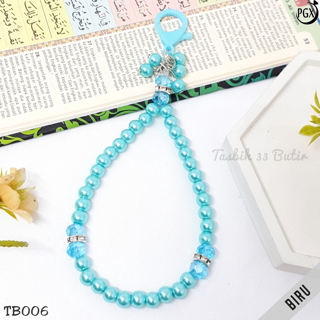 PGX Tasbih Gantungan Kunci 2in1 Isi 33 Butir Fashion Muslim TB006