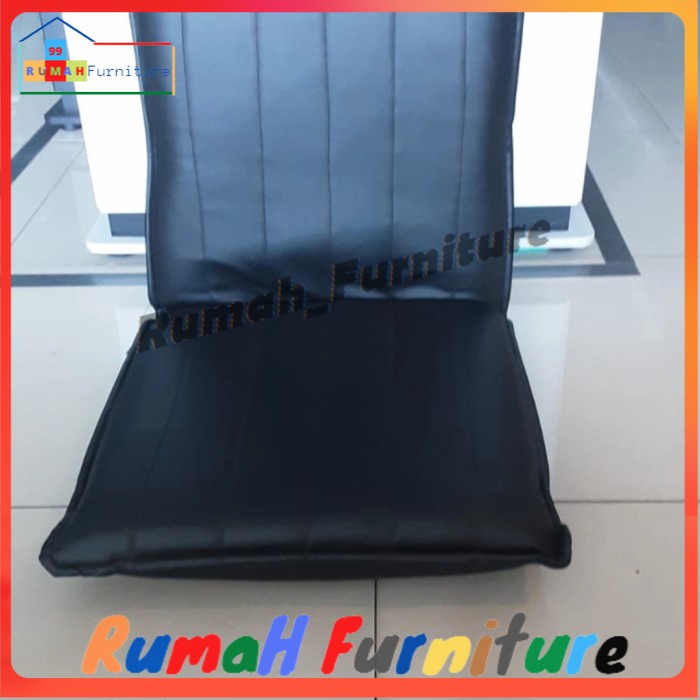 Soleil kursi lipat lantai/lesehan hitam