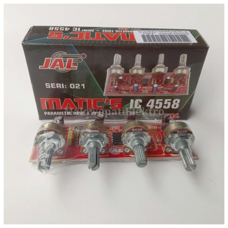 Kit Tone Control Mini Parametrik Matics JAL Mono