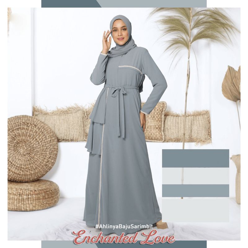 ETHICA Kagumi 178/gamis ethica/Elfa/baju muslim/busui friendly