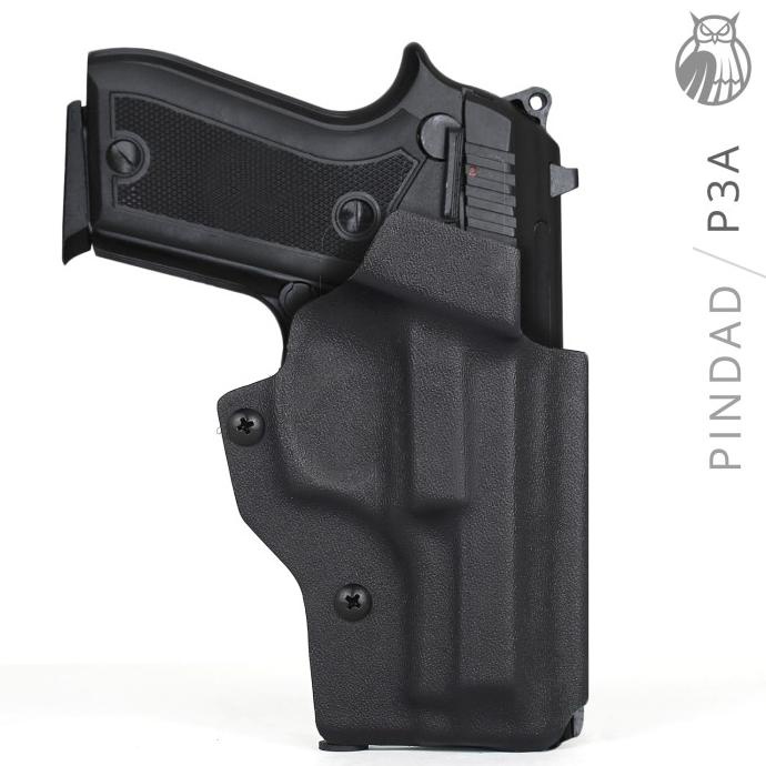 Kydex Holster Pindad P3A OWB Outside Waistband Pax Dynamics Star Seller