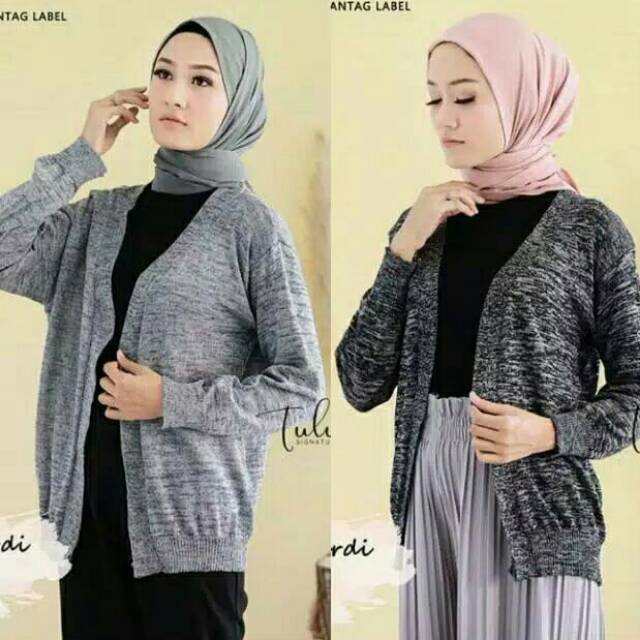 COD TWIST CARDIGAN RAJUT | KNITWEAR CARDIGAN RAJUT BERSIHKA | CARDIGAN RAJUT