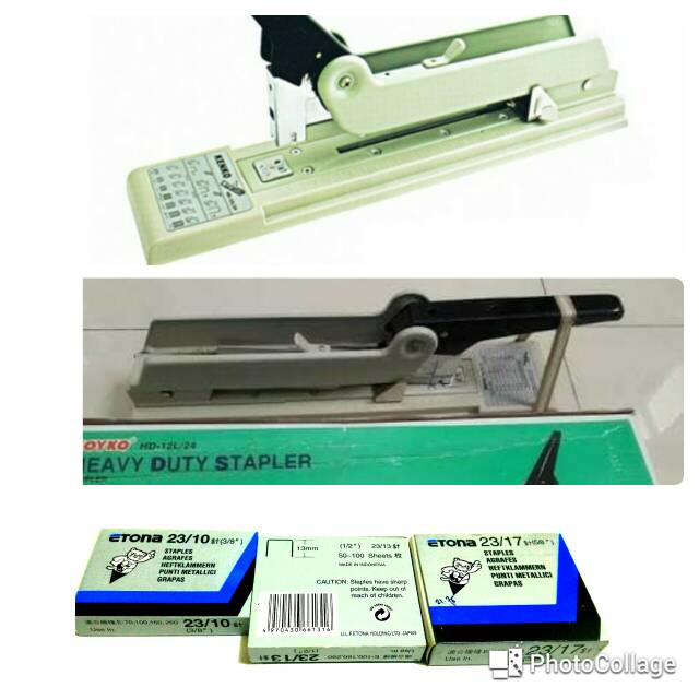 

Staples Stapler Panjang Heavy Duty Joyko 12L 24