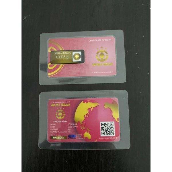 EMAS MINI Micro gram 0.005gram LOGAM MULIA 24KARAT DIJAMIN ORIGINAL 100% EMAS MURNI ASLI TERMURAH MINI GRAM / MINI GOLD / Baby gold UNTUK SOUVENIR HADIAH MASKAWIN GIFT PRODUK