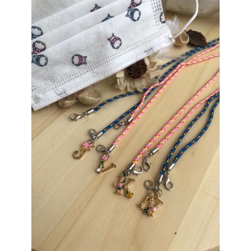 TALI MASKER /KALUNG MASKER DENGAN INISIAL