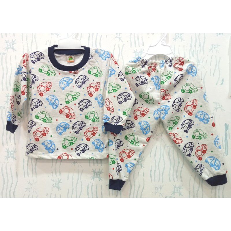 SETELAN BAJU TIDUR ANAK COWOK KAKUGO "MOBIL"