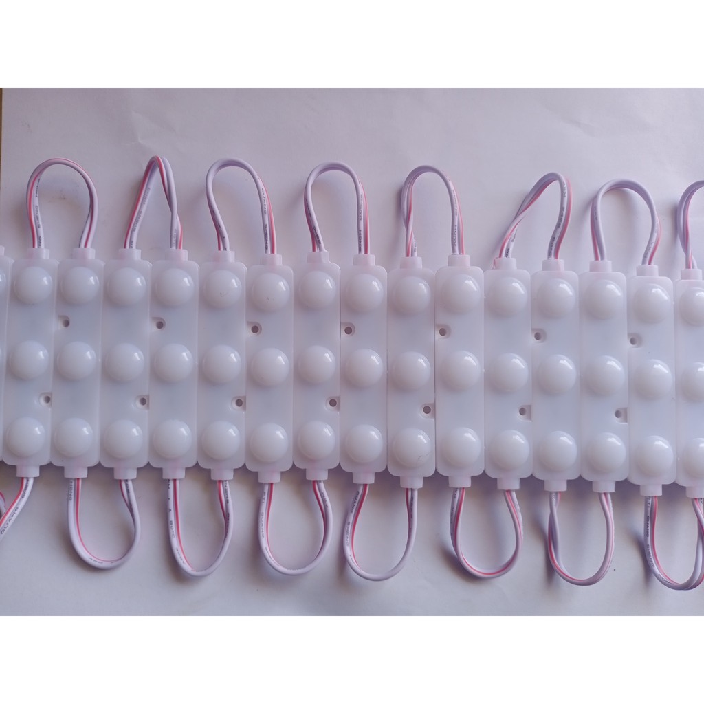 LED 3 Mata RGB Injection Module 12V
