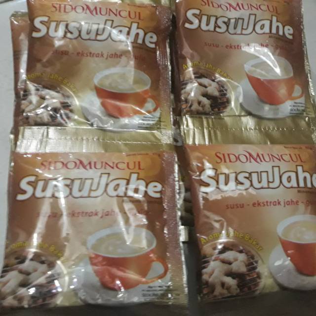 Susu Jahe Kopi Jahe Sido Muncul Isi 10 27gram Shopee Indonesia