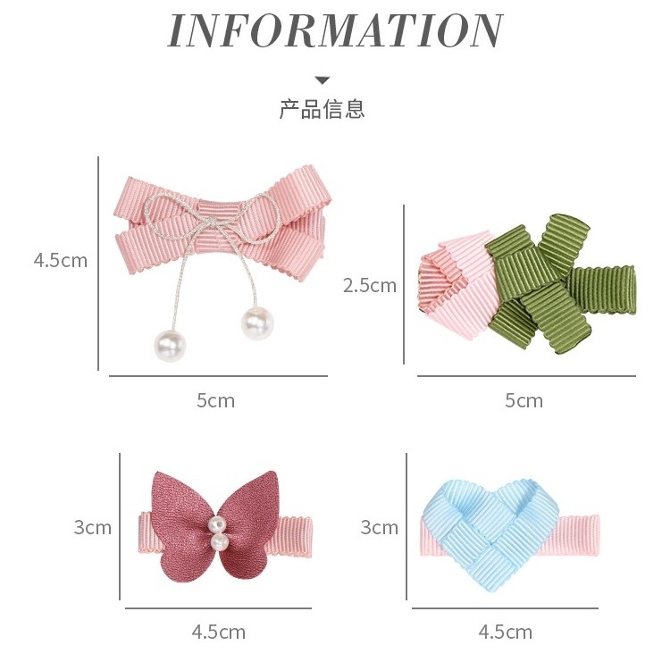 [1psg ] Jepitan rambut | Pita Rambut | bayi anak premium import perempuan catalog M