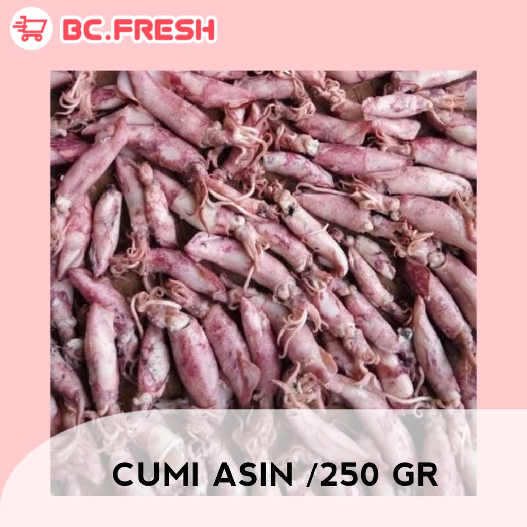 

Cumi asin 250 gram