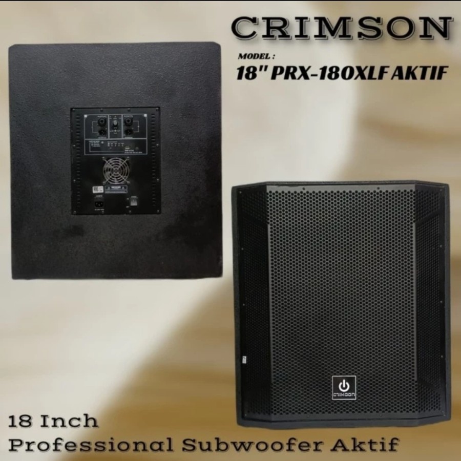 Subwoofer aktif 18 inch crimson prx180xlf sub woofer prx 180 original