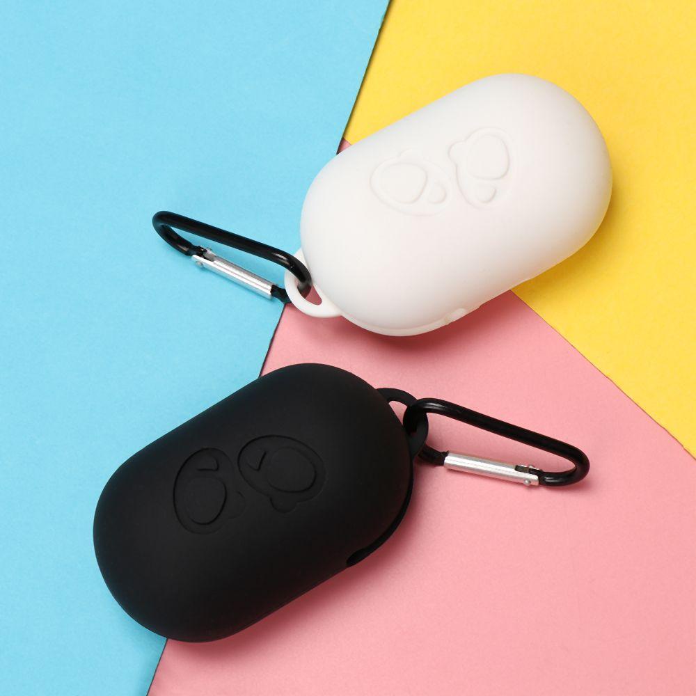 Nanas Casing Pelindung Non-slip Pouch Dengan Carabiner Earphone Skin