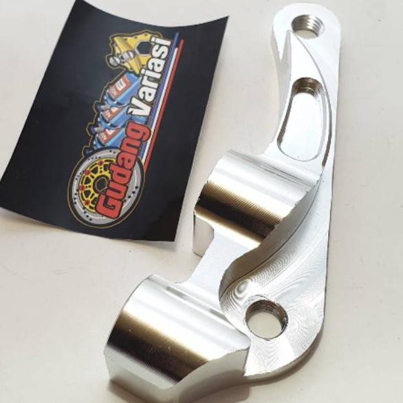 Stok terbatas - Breket kaliper brembo nissin 4 piston monoblok Mio soul gt fino
