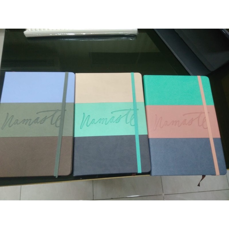 

buku agenda namaste a5 tricolor karet