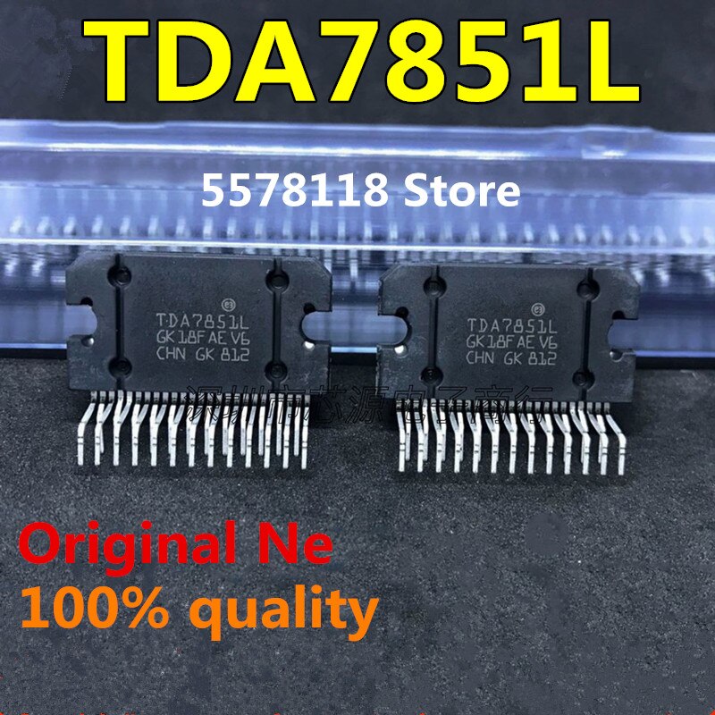 1pc Modul Amplifier 100% Baru Original Tda7851L Tda7851L Tda 7851l Tda7851 L Zip-25 Untuk Mobil