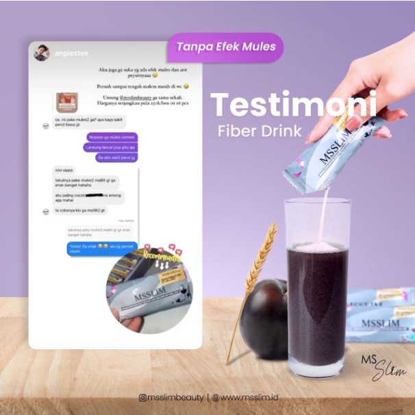 TESTER GLASSKIN DRINK / MS SLIM / MS SLIM MEAL