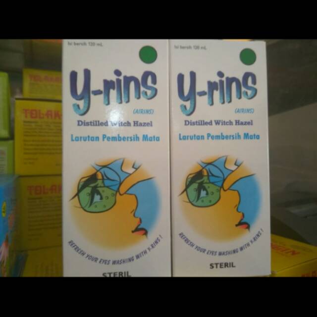 Y Rins larutan pembersih mata 120 ml