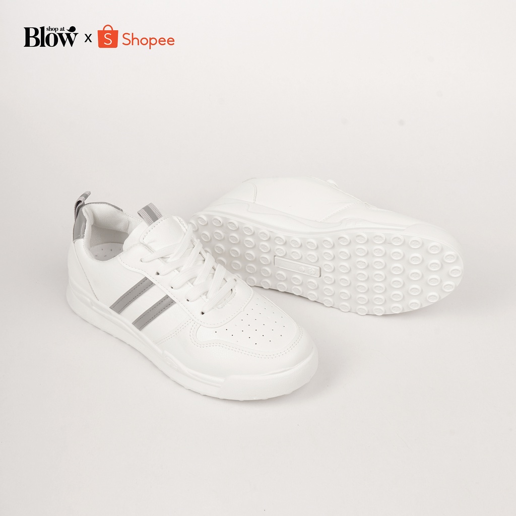 LIMITED EDITION Blow X Shopee Geya Sepatu Sneakers Wanita Sport Shoes White Sepatu Sekolah BLJIS 0008-1