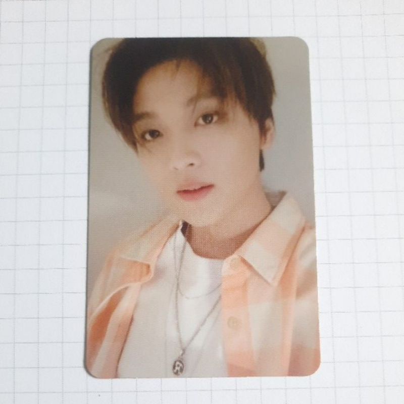 photocard pc haechan boring ver hot sauce