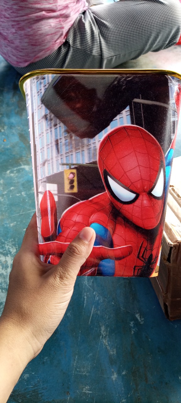 Tempat Sampah Karakter-jual Tempat Sampah Nya Saja-tinggi 18 Cm - 18,5 Cm  - Souvenir Ulang Tahun