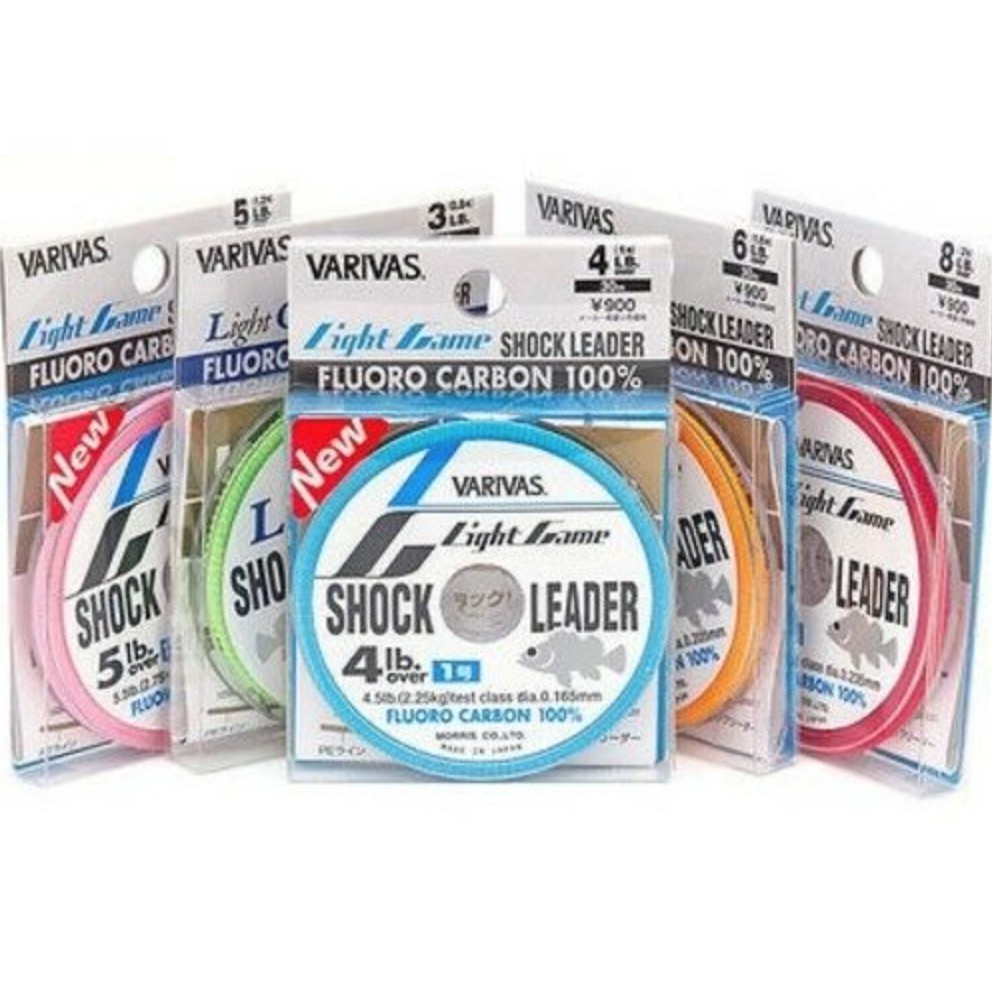 VARIVAS LIGHT GAME SHOCK LEADER FLUOROCARBON / SHOCK LEADER ULTRALIGHT / SHOCK LEADER VARIVAS LIGHT