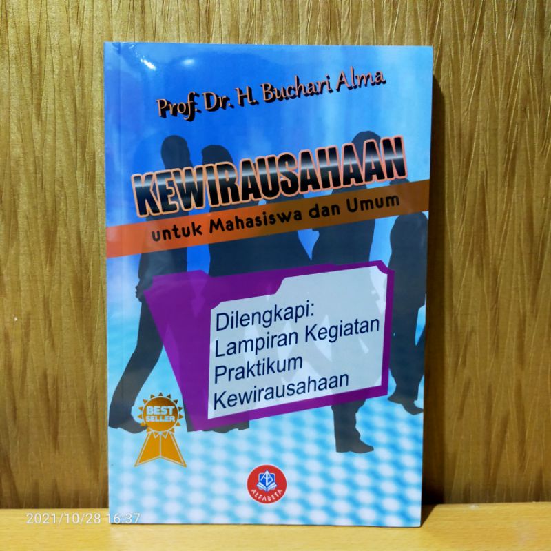 Jual BUKU ORIGINAL Kewirausahaan Untuk Mahasiswa Dan Umum Buchari Alma ...