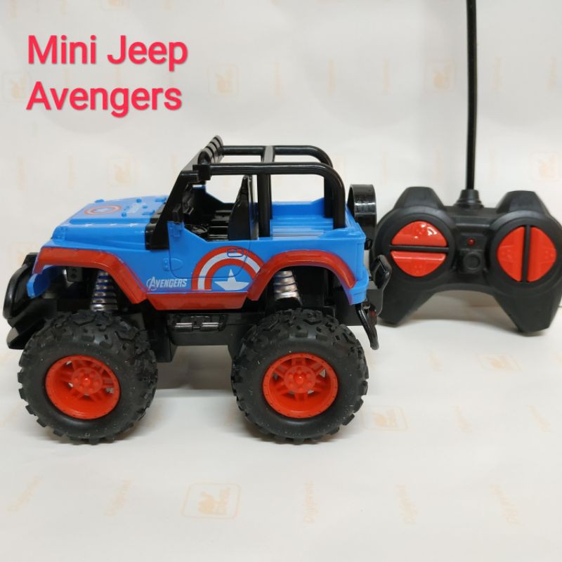 Jual Mobil Remote Jeep Avenger skala 143 Mobil Mini Rock Crawler