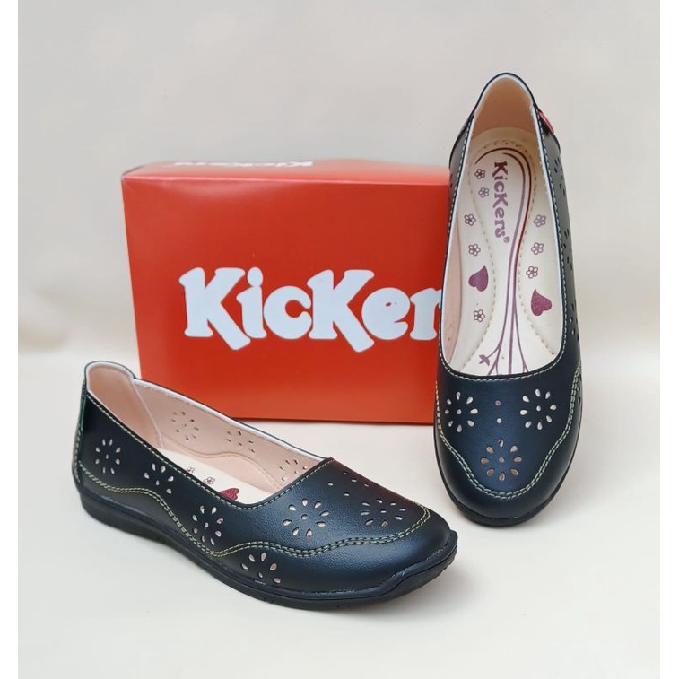 Sepatu kickers wanita slip on murah grosir. aulia 09