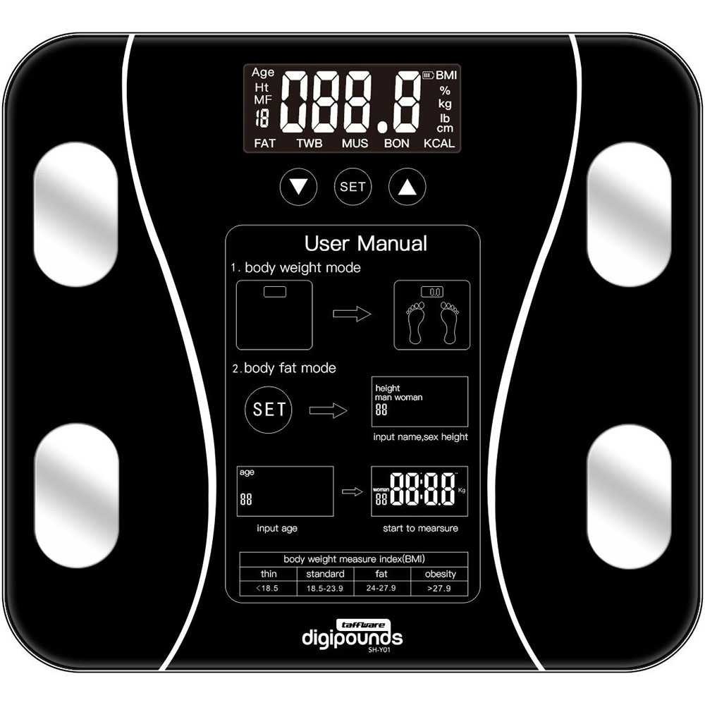 Bayar Ditempat Timbangan Badan Elektronik Health Scale 180KG - SH-Y01