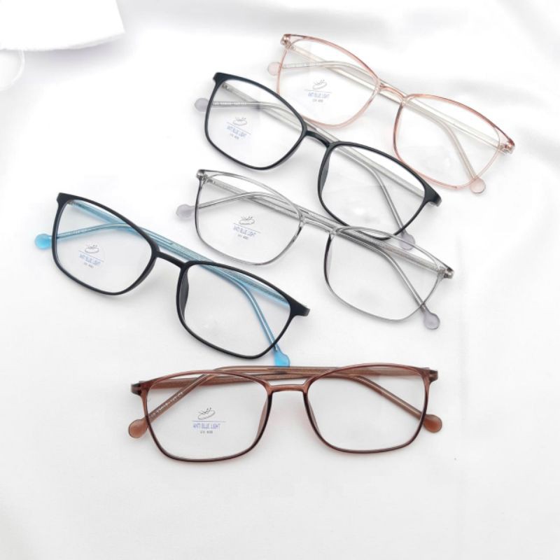 Kacamata 8249 l Gratis Lensa Minus l Anti Radiasi... Photocromic