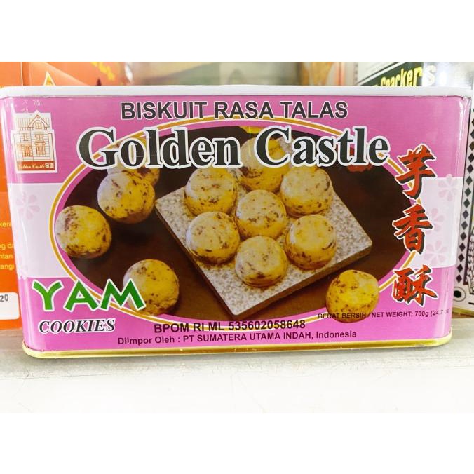 

[COD] Golden Castle Biskuit Rasa Talas / Yam Cookies / Biskuit Rasa Talas [COD]