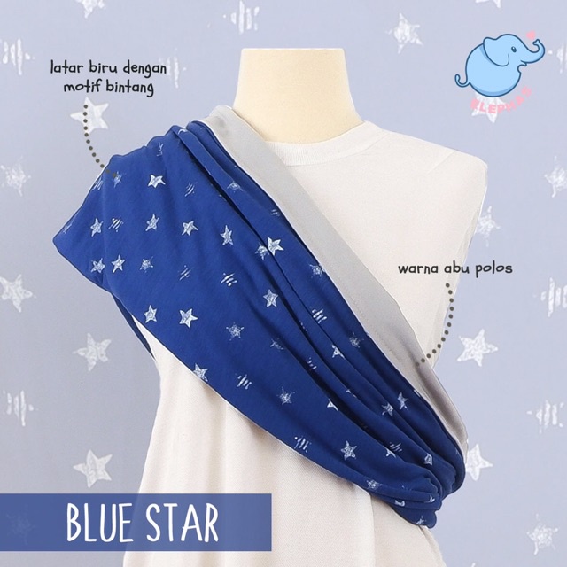 GENDONGAN KAOS BLUE STAR / GEOS