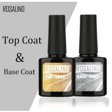 ROSALIND 10ML nail primer top coat base coat gel primer gel polish kutek bening kutex nail polish