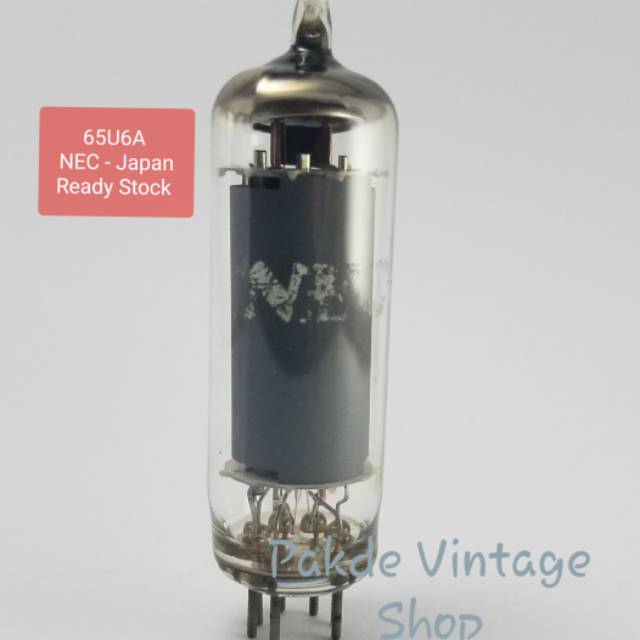 65U6A Vintage JAPAN vacuum tube radio tabung jadul