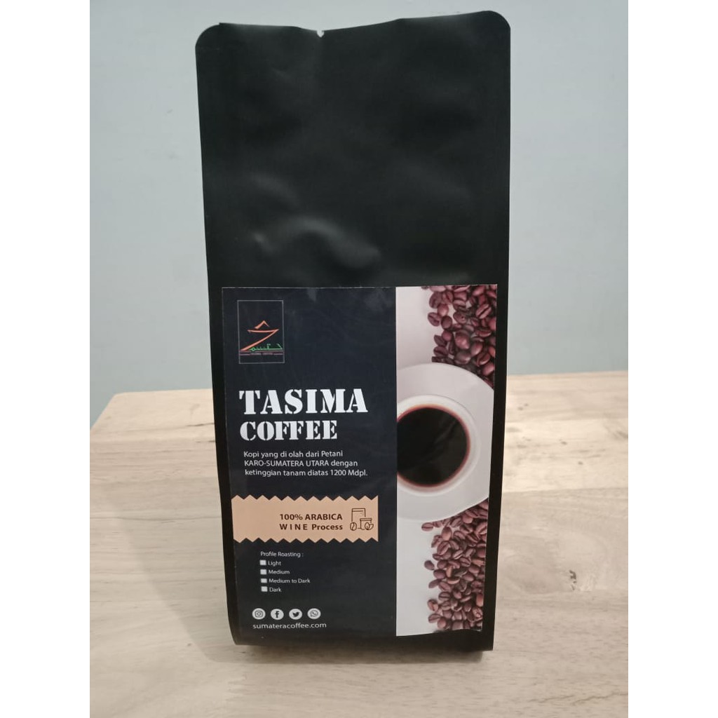 

Kopi tasima wine 250gr biji | bubuk