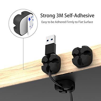ORICO Desktop Cable Management Cross-shaped Silicone Cable Clip - CBSX