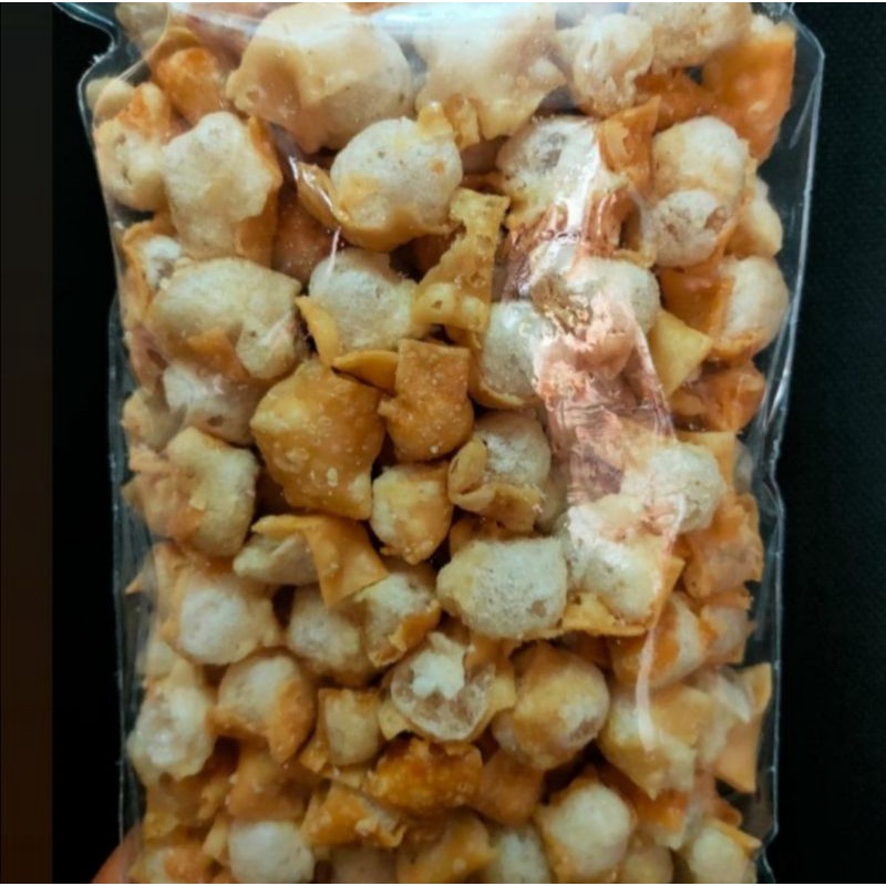 

Somay siomay kering 500 gram / toping seblak / somay kering enak gurih/mie instan/ cemilan murah