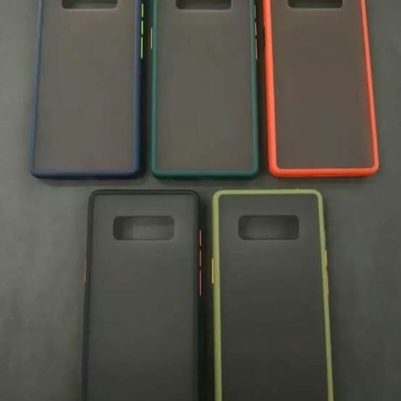 Soft Case Samsung Note 8 - Casing Dove Case Matte Colour Samsung Note 8
