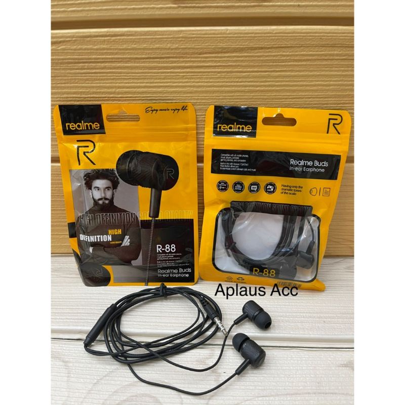 Handsfree Headset + Mic Realme R-88