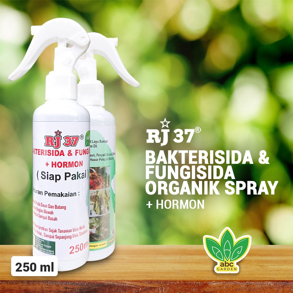[Spray] Bakterisida & Fungisida Organik RJ 37 Langsung Pakai Mengatasi Busuk Tanaman
