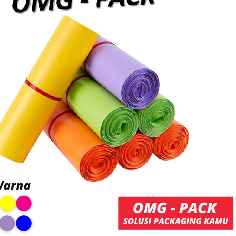 

♂ PLASTIK POLYMAILER 25x35 Kantong Amplop Tebal Premium Online Shop Packing Baju 100 Pcs Hitam Warna ★