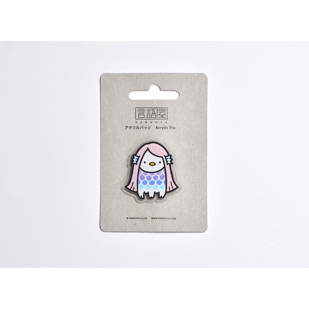 

Acrylic Pin : Amabie あまびえ
